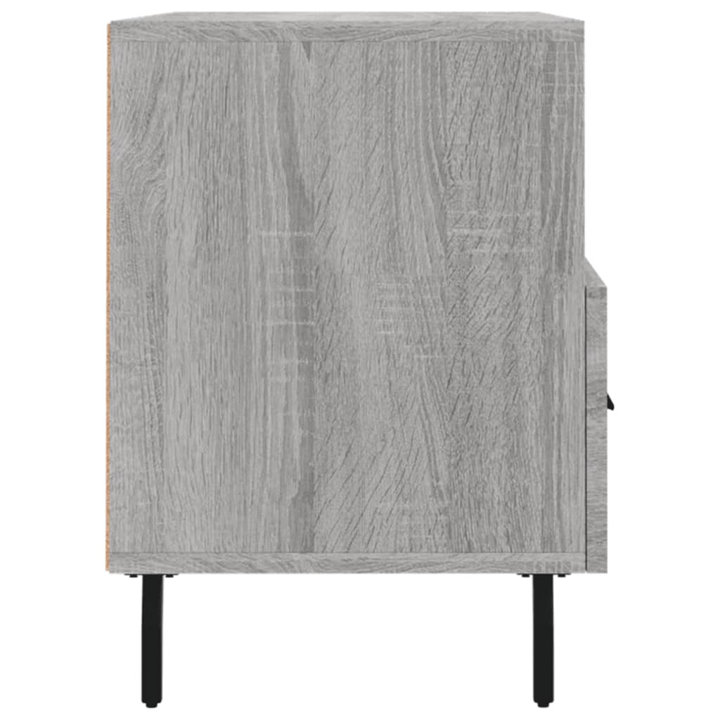 Mobile Porta TV Grigio Sonoma 80x36x50 cm in Legno Multistrato - homemem39