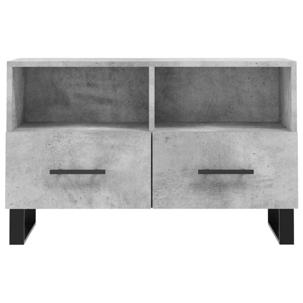 Mobile per TV Grigio Cemento 80x36x50 cm Legno Multistrato - homemem39