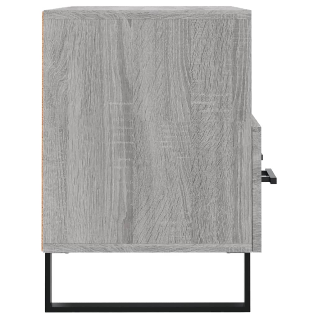 Mobile Porta TV Grigio Sonoma 80x36x50 cm in Legno Multistrato - homemem39