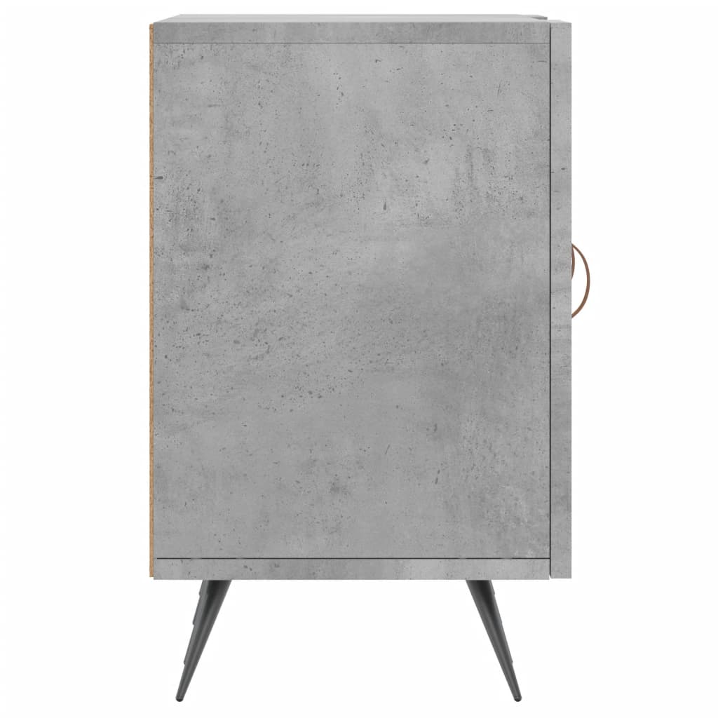 Mobile Porta TV Grigio Cemento 150x30x50cm in Legno Multistrato - homemem39