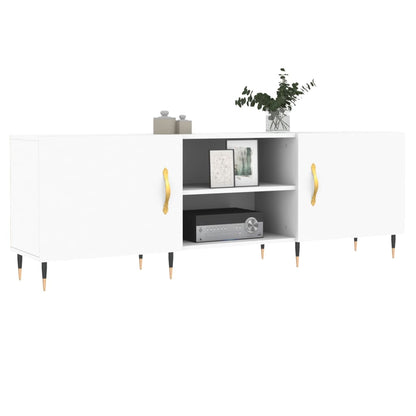 Mobile Porta TV Bianco 150x30x50 cm in Legno Multistrato - homemem39