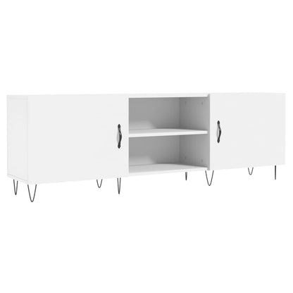 Mobile Porta TV Bianco 150x30x50 cm in Legno Multistrato - homemem39