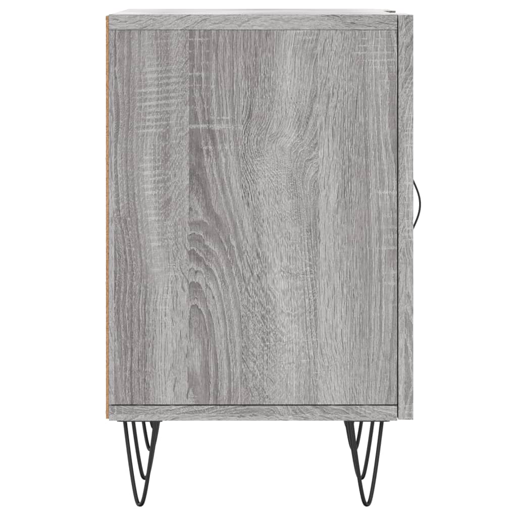 Mobile Porta TV Grigio Sonoma 150x30x50 cm in Legno Multistrato - homemem39