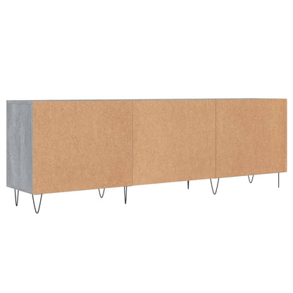 Mobile Porta TV Grigio Sonoma 150x30x50 cm in Legno Multistrato - homemem39