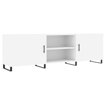 Mobile Porta TV Bianco 150x30x50 cm in Legno Multistrato - homemem39