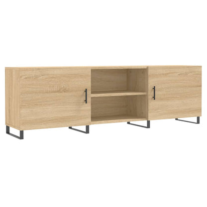 Mobile Porta TV Rovere Sonoma 150x30x50 cm in Legno Multistrato - homemem39