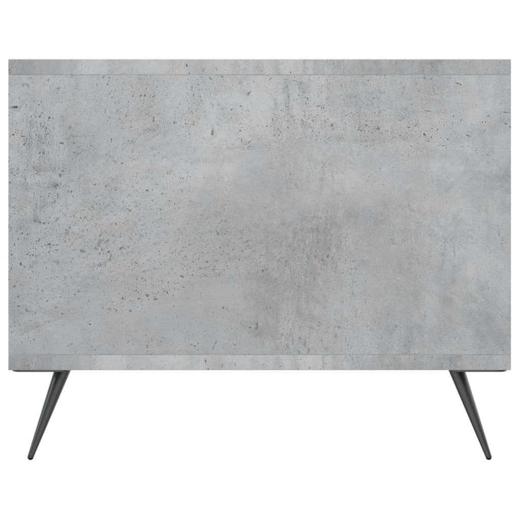 Tavolino Salotto Grigio Cemento 102x50x40 cm Legno Multistrato - homemem39