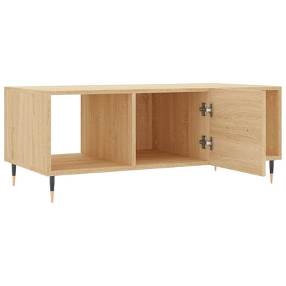 Tavolino da Salotto Rovere Sonoma 102x50x40cm Legno Multistrato - homemem39