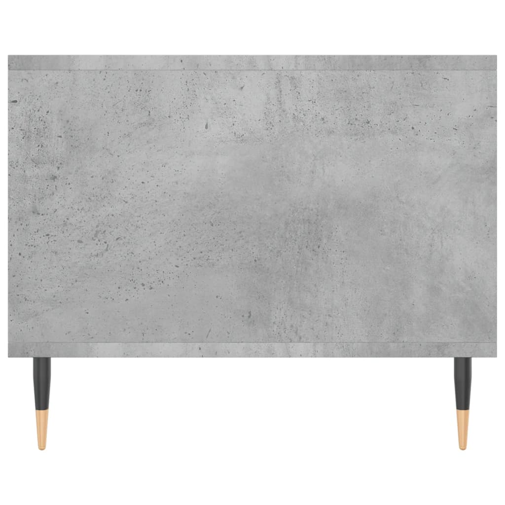 Tavolino Salotto Grigio Cemento 102x50x40 cm Legno Multistrato - homemem39