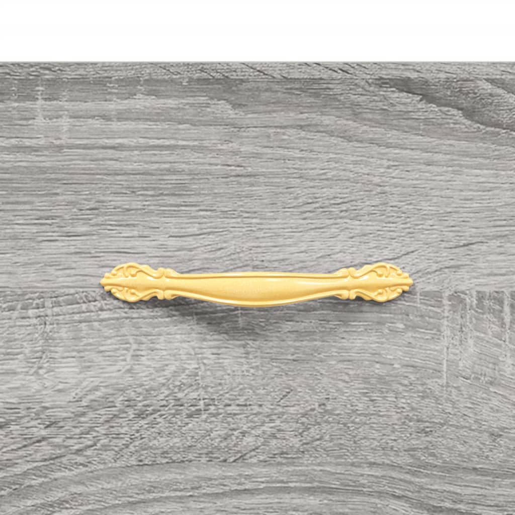 Tavolino da Salotto Grigio Sonoma 102x50x40cm Legno Multistrato - homemem39