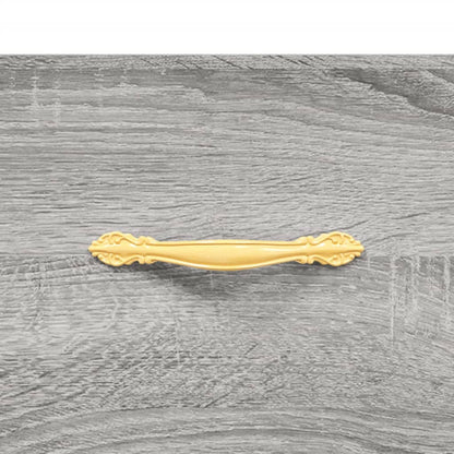 Tavolino da Salotto Grigio Sonoma 102x50x40cm Legno Multistrato - homemem39