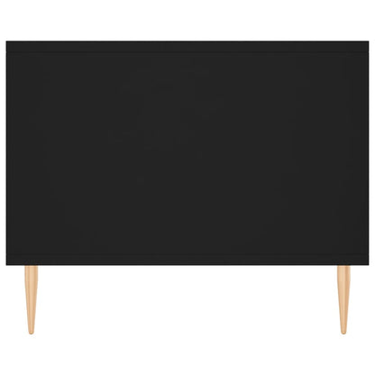 Tavolino da Salotto Nero 102x50x40 cm in Legno Multistrato - homemem39