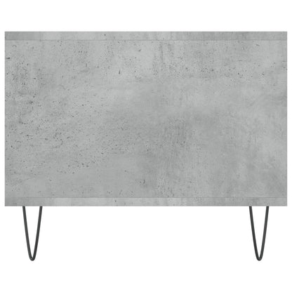Tavolino Salotto Grigio Cemento 102x50x40 cm Legno Multistrato - homemem39