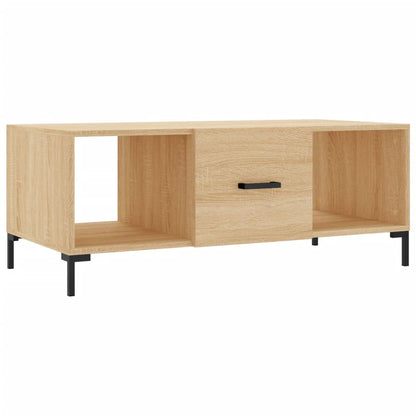 Tavolino da Salotto Rovere Sonoma 102x50x40cm Legno Multistrato - homemem39