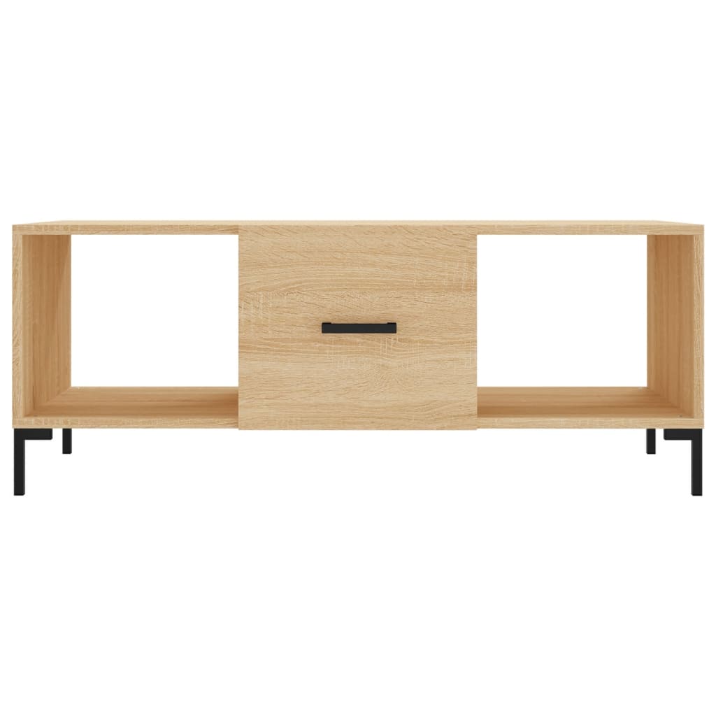 Tavolino da Salotto Rovere Sonoma 102x50x40cm Legno Multistrato - homemem39