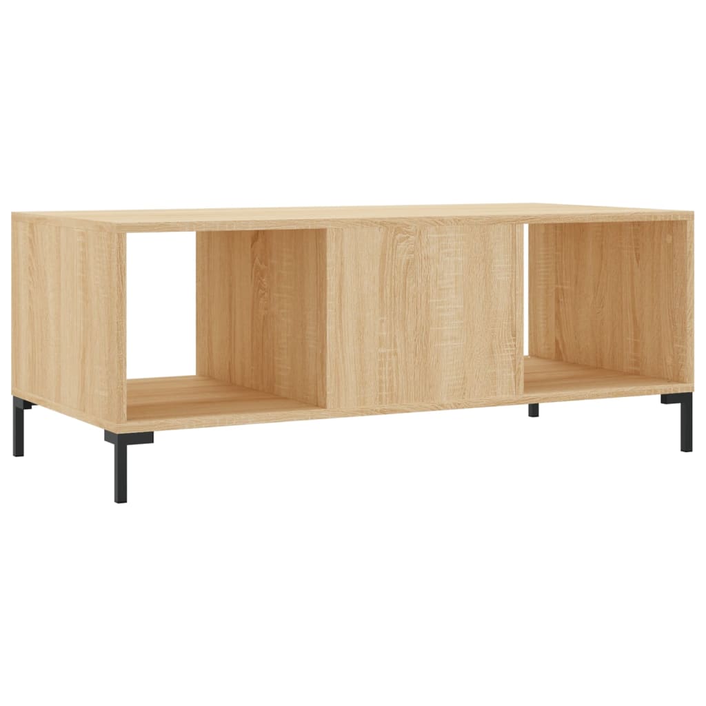 Tavolino da Salotto Rovere Sonoma 102x50x40cm Legno Multistrato - homemem39