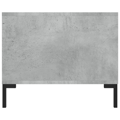 Tavolino Salotto Grigio Cemento 102x50x40 cm Legno Multistrato - homemem39