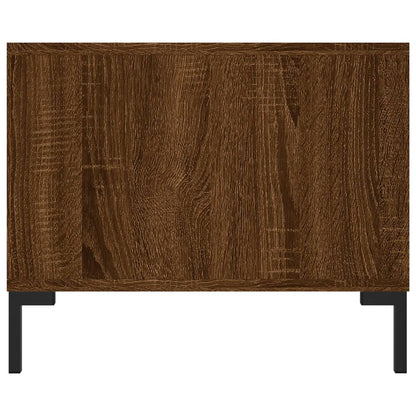 Tavolino Salotto Rovere Marrone 102x50x40 cm Legno Multistrato - homemem39