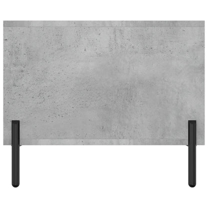 Tavolino Salotto Grigio Cemento 102x50x40 cm Legno Multistrato - homemem39