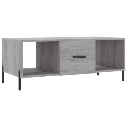 Tavolino da Salotto Grigio Sonoma 102x50x40cm Legno Multistrato - homemem39