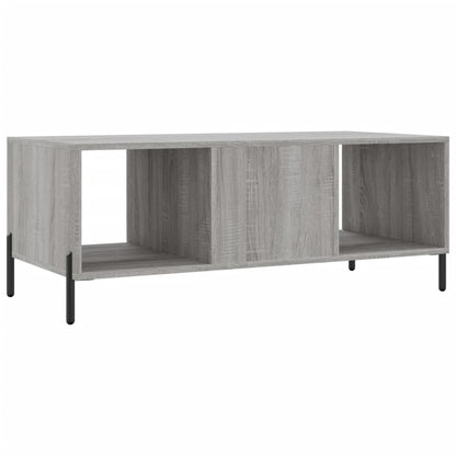 Tavolino da Salotto Grigio Sonoma 102x50x40cm Legno Multistrato - homemem39