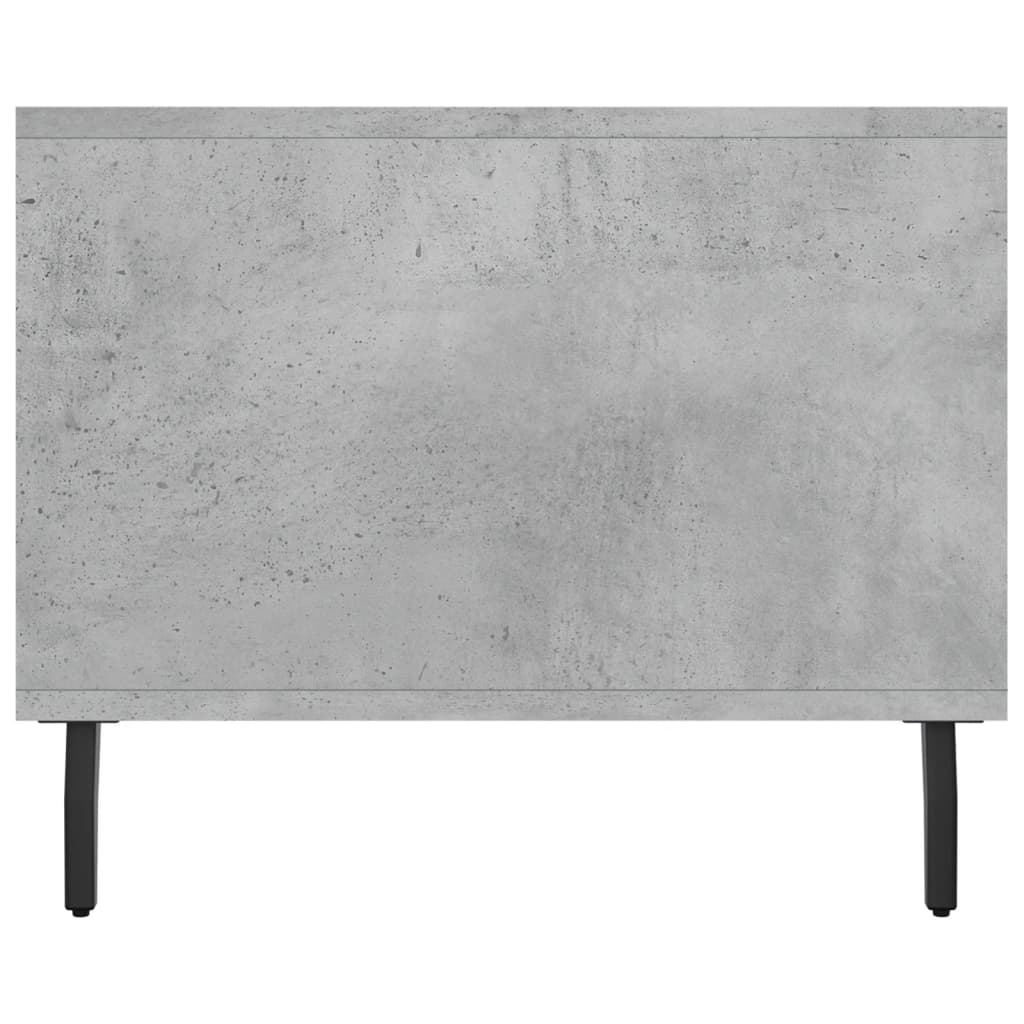 Tavolino Salotto Grigio Cemento 102x50x40 cm Legno Multistrato - homemem39