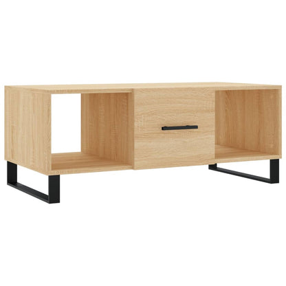 Tavolino da Salotto Rovere Sonoma 102x50x40cm Legno Multistrato - homemem39