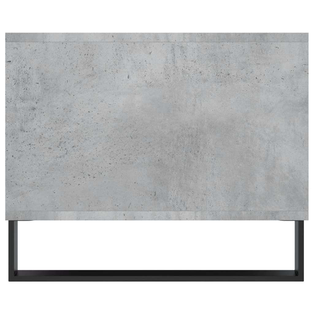 Tavolino Salotto Grigio Cemento 102x50x40 cm Legno Multistrato - homemem39