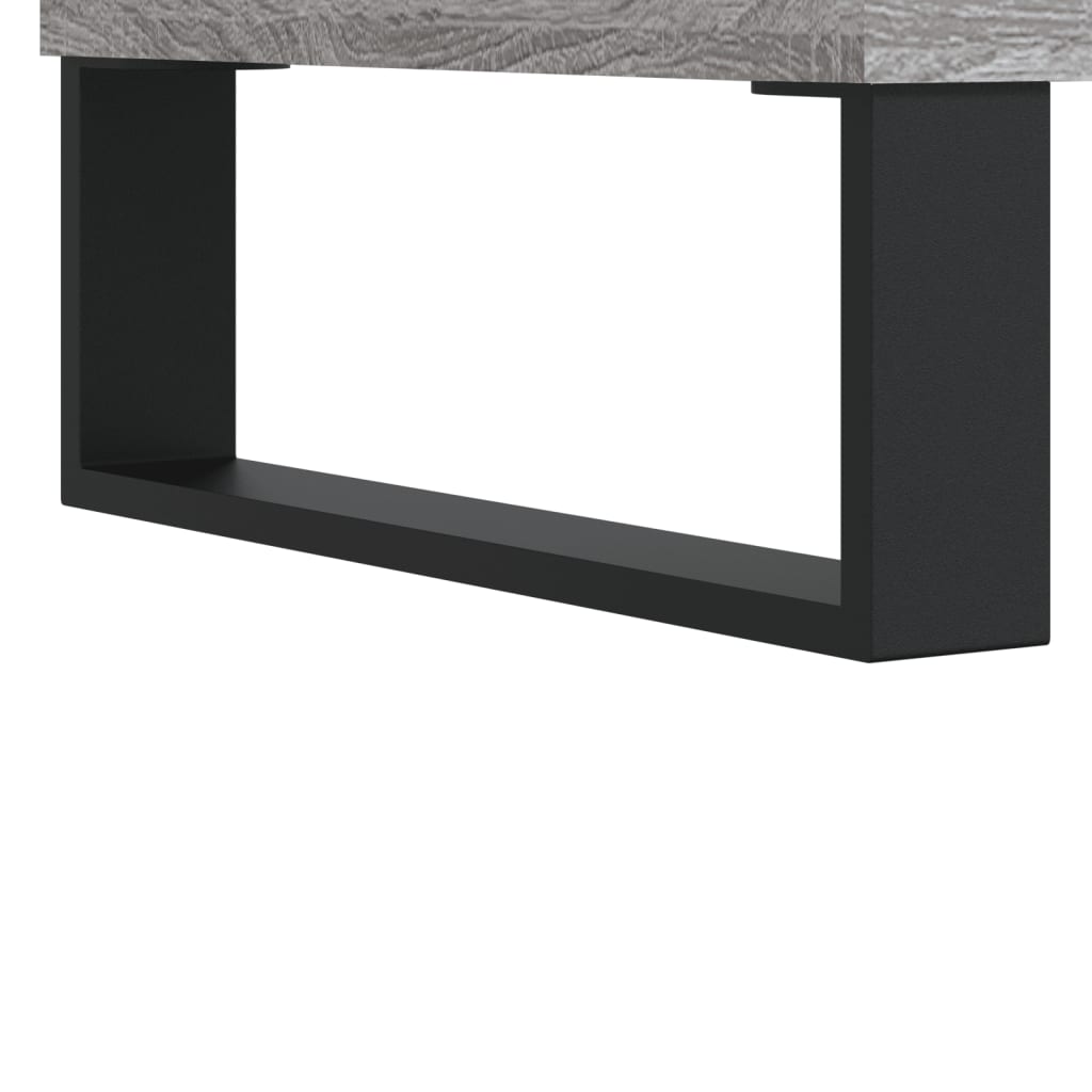 Tavolino da Salotto Grigio Sonoma 102x50x40cm Legno Multistrato - homemem39