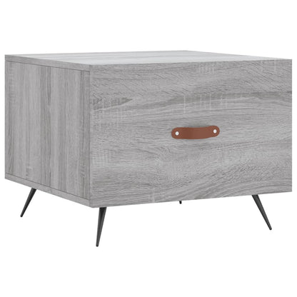 Tavolino da Salotto Grigio Sonoma 50x50x40 cm Legno Multistrato - homemem39