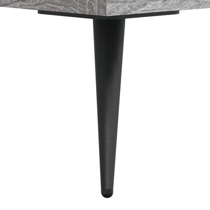 Tavolino da Salotto Grigio Sonoma 50x50x40 cm Legno Multistrato - homemem39