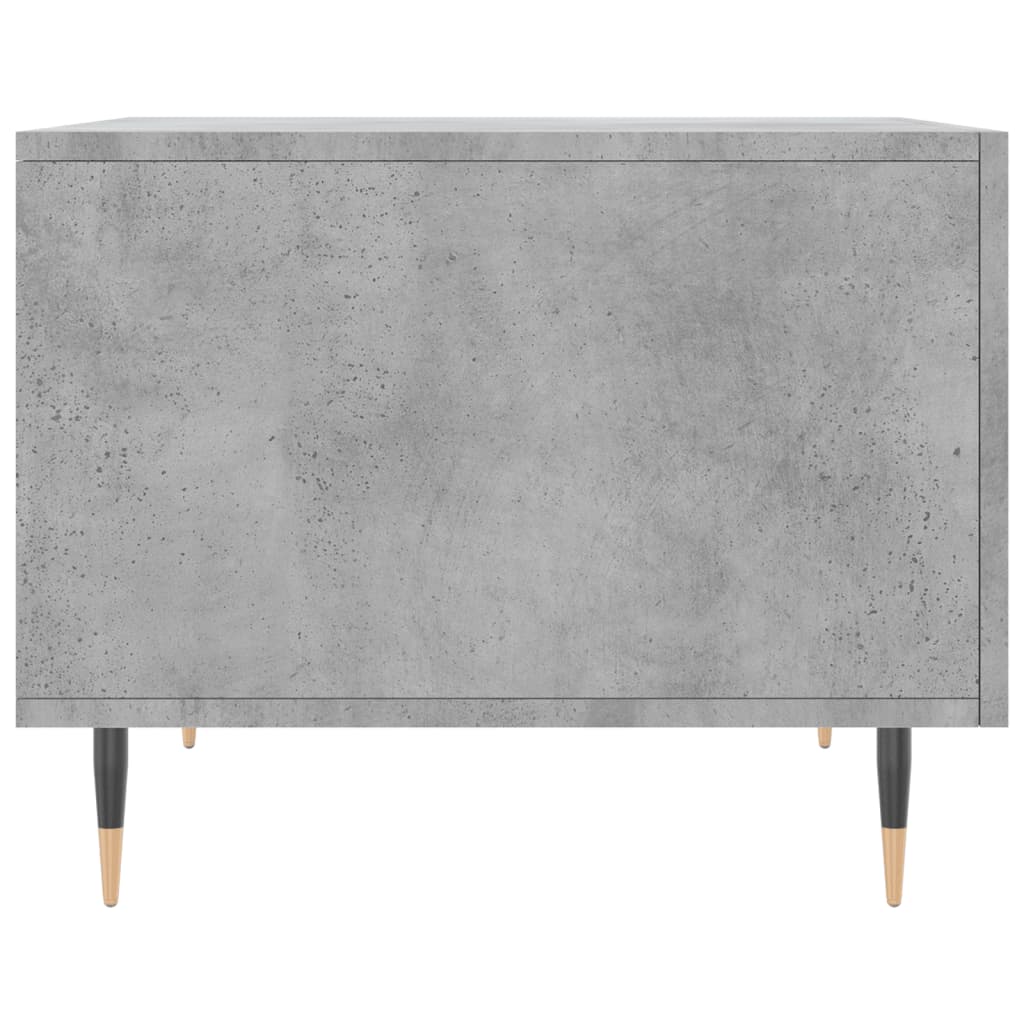 Tavolino Salotto Grigio Cemento 50x50x40 cm Legno Multistrato - homemem39