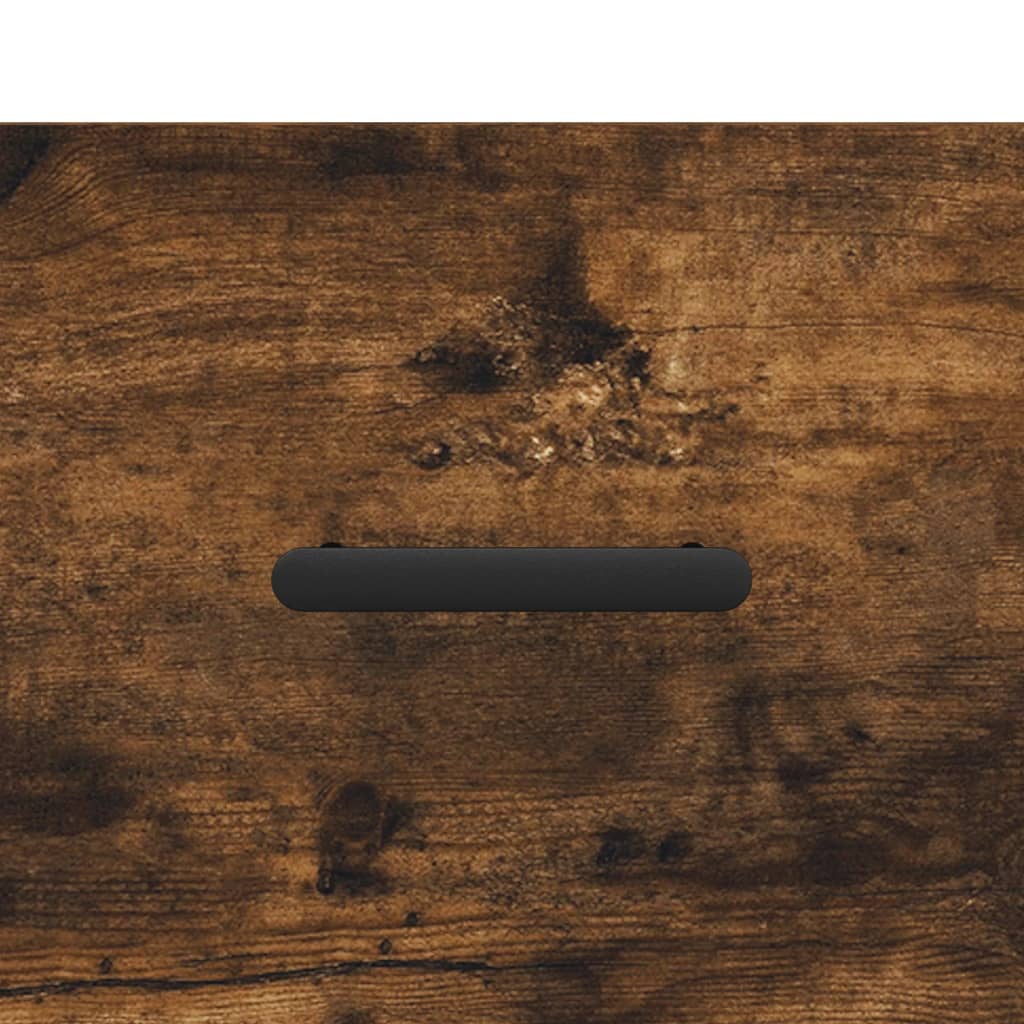 Tavolino da Salotto Rovere Fumo 50x50x40 cm Legno Multistrato - homemem39