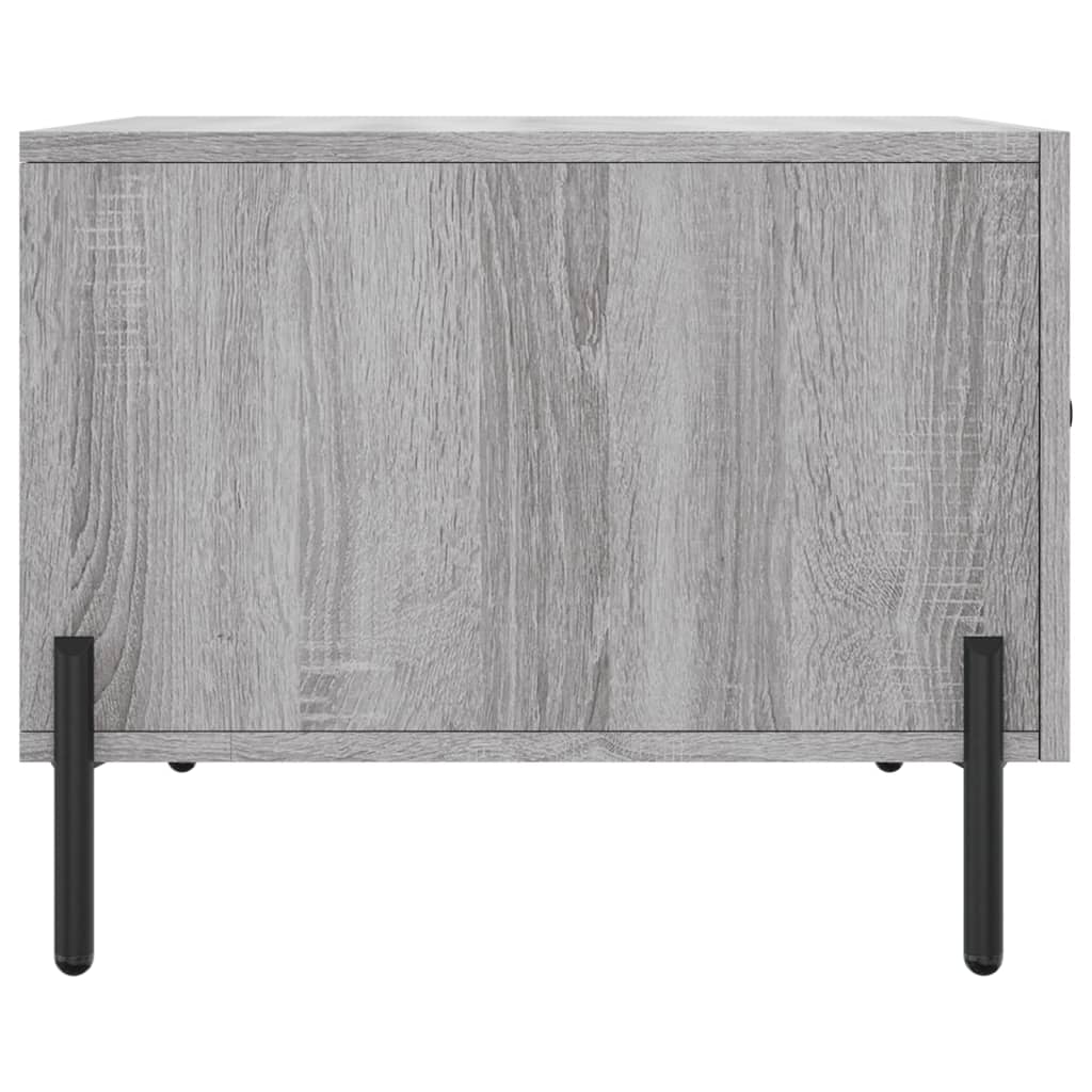 Tavolini Salotto 2pz Grigio Sonoma 50x50x40cm Legno Multistrato - homemem39