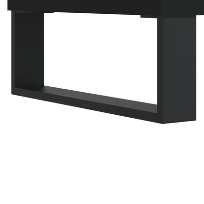 Tavolino da Salotto Nero 50x50x40 cm in Legno Multistrato - homemem39