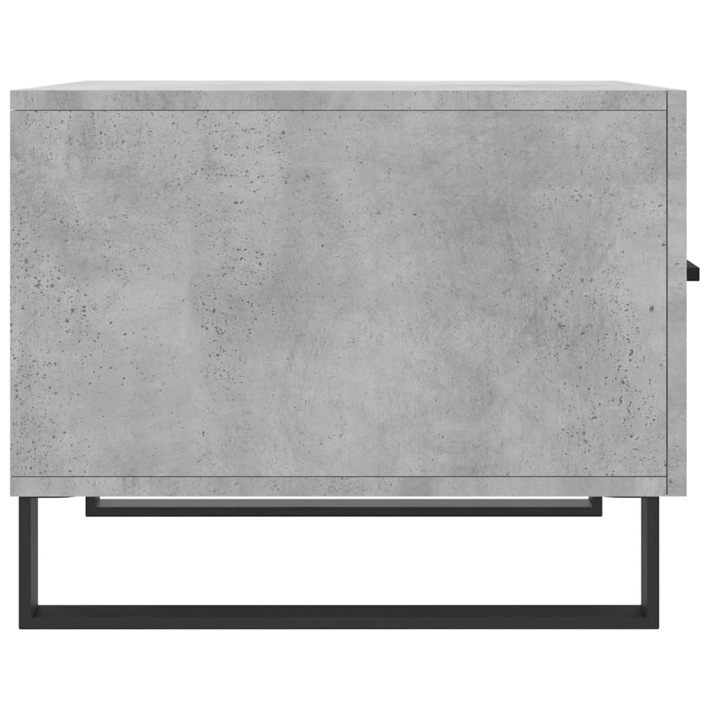 Tavolino Salotto Grigio Cemento 50x50x40 cm Legno Multistrato - homemem39