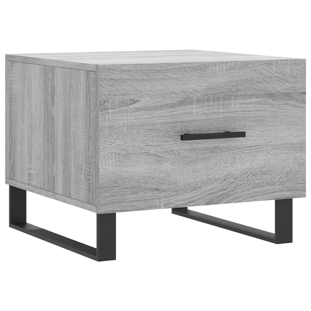 Tavolini Salotto 2pz Grigio Sonoma 50x50x40cm Legno Multistrato - homemem39