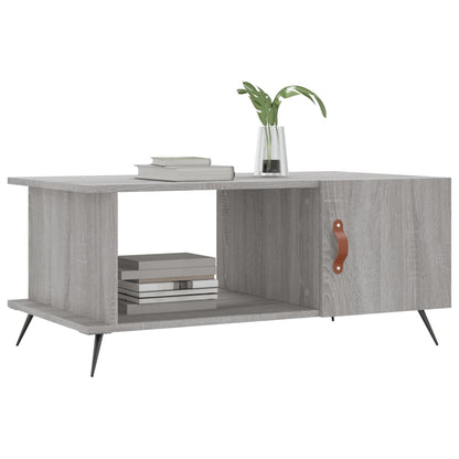 Tavolino da Salotto Grigio Sonoma 90x50x40 cm Legno Multistrato - homemem39