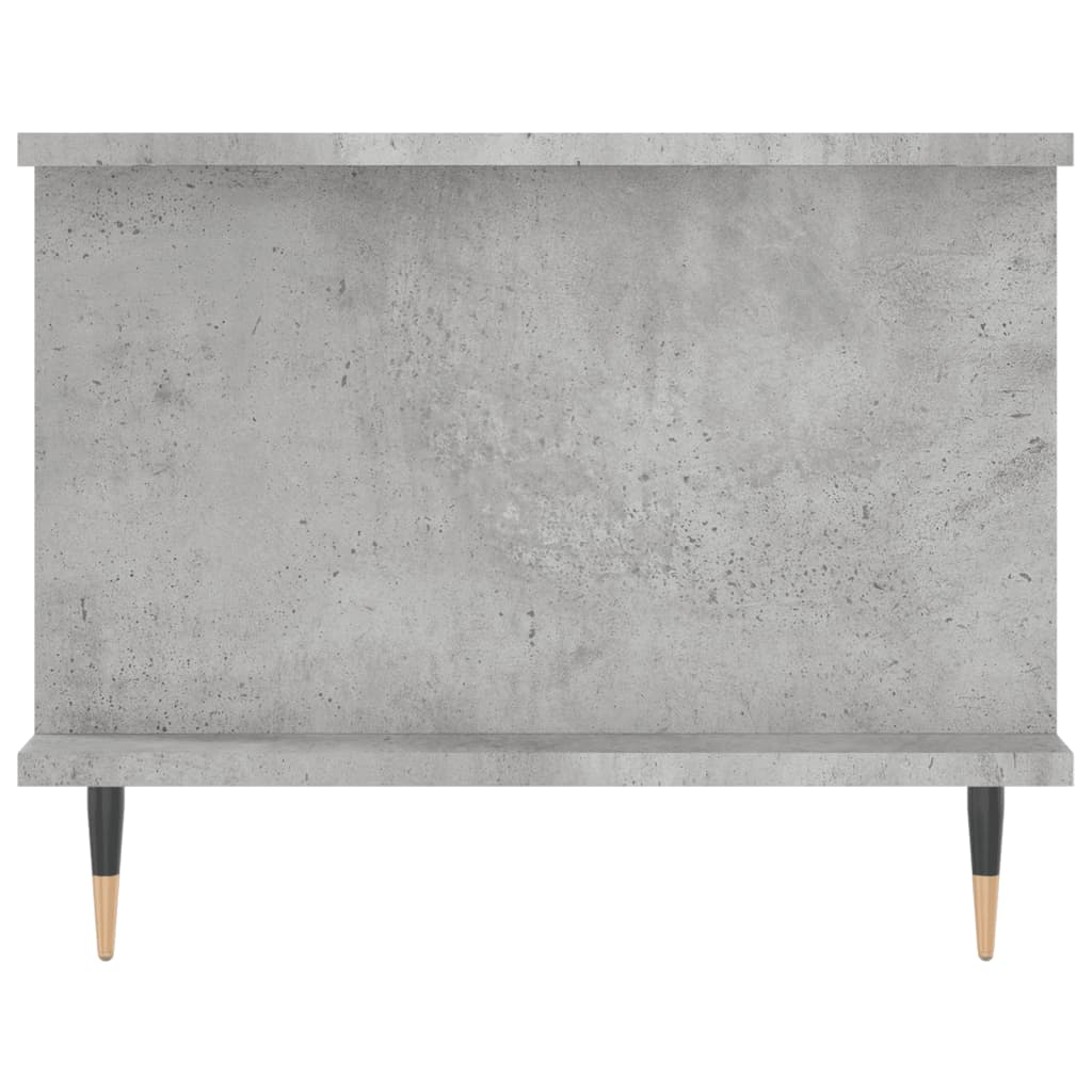 Tavolino da Salotto Grigio Cemento 90x50x40cm Legno Multistrato - homemem39