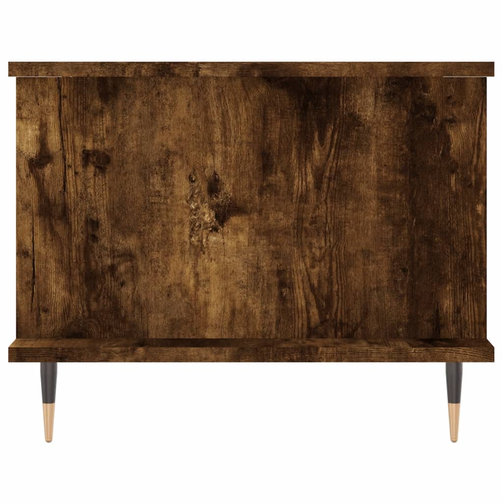 Tavolino da Salotto Rovere Fumo 90x50x40cm in Legno Multistrato - homemem39