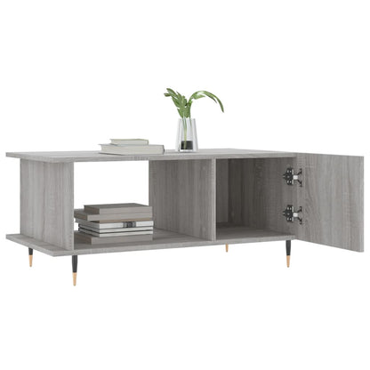 Tavolino da Salotto Grigio Sonoma 90x50x40 cm Legno Multistrato - homemem39