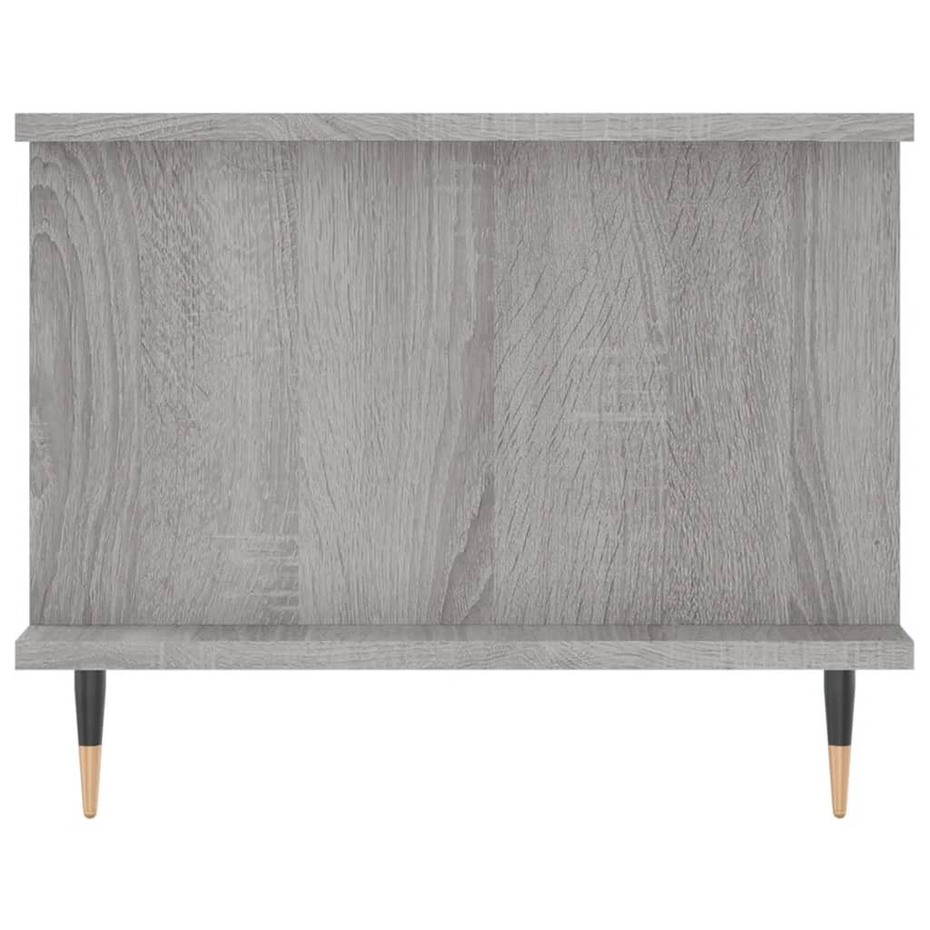 Tavolino da Salotto Grigio Sonoma 90x50x40 cm Legno Multistrato - homemem39