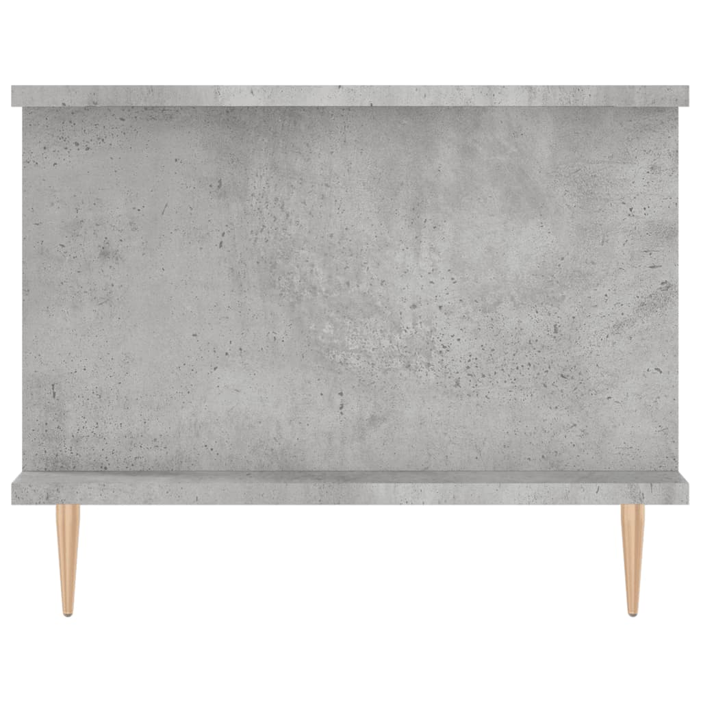 Tavolino da Salotto Grigio Cemento 90x50x40cm Legno Multistrato - homemem39