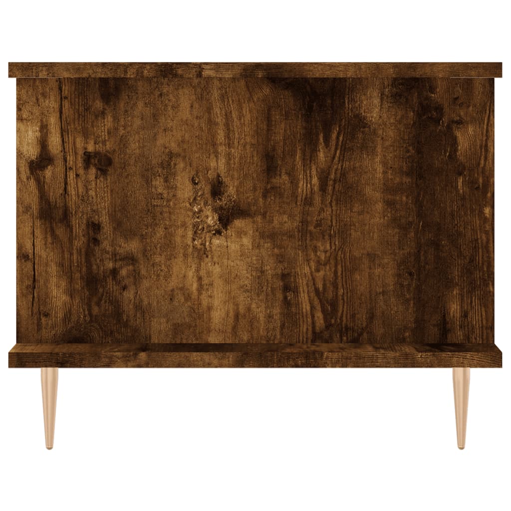 Tavolino da Salotto Rovere Fumo 90x50x40cm in Legno Multistrato - homemem39