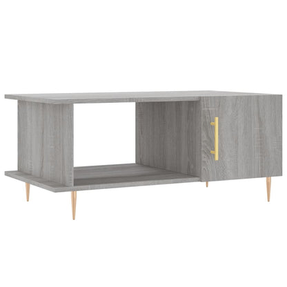 Tavolino da Salotto Grigio Sonoma 90x50x40 cm Legno Multistrato - homemem39