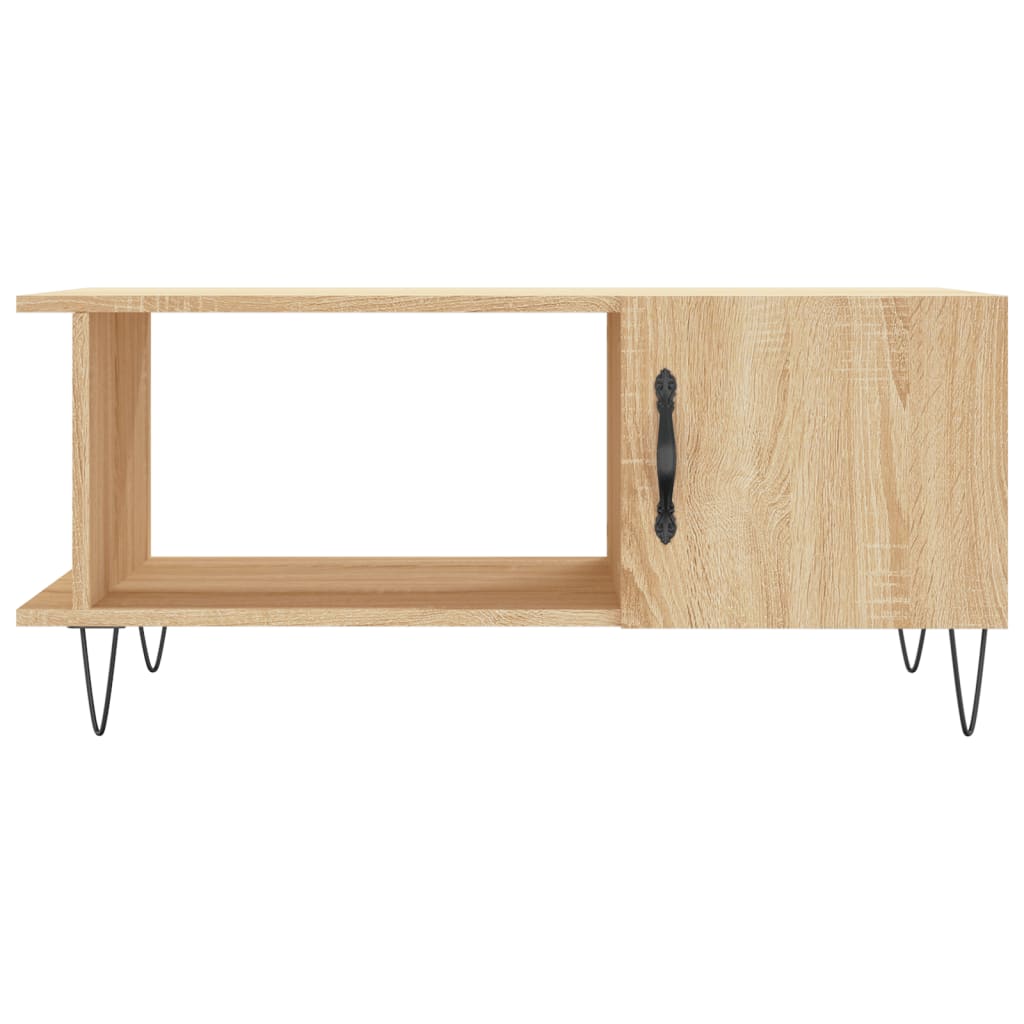 Tavolino da Salotto Rovere Sonoma 90x50x40 cm Legno Multistrato - homemem39