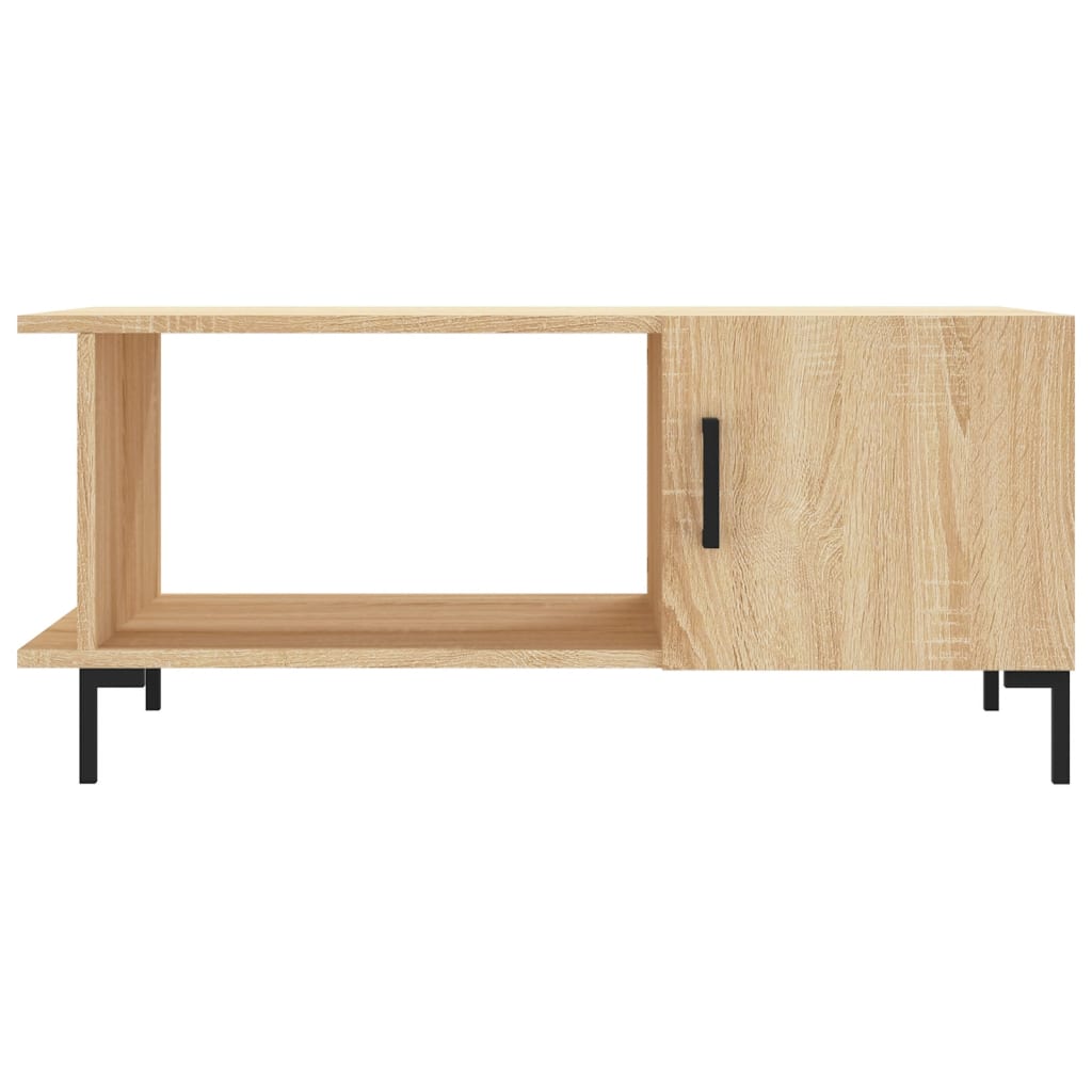 Tavolino da Salotto Rovere Sonoma 90x50x40 cm Legno Multistrato - homemem39