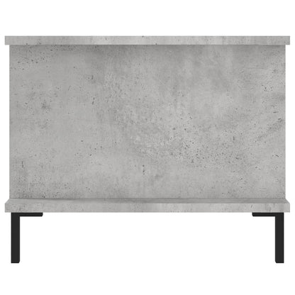 Tavolino da Salotto Grigio Cemento 90x50x40cm Legno Multistrato - homemem39