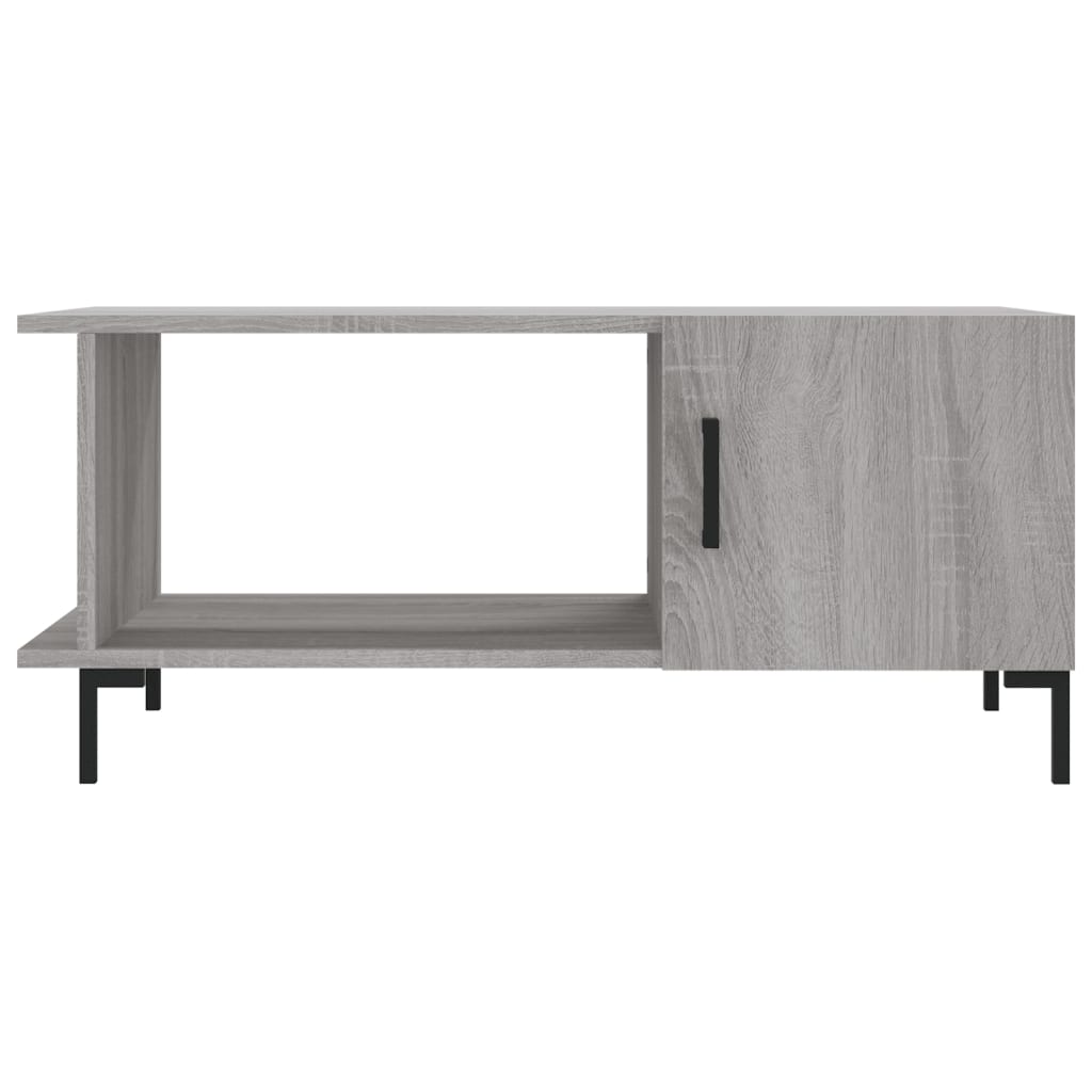 Tavolino da Salotto Grigio Sonoma 90x50x40 cm Legno Multistrato - homemem39