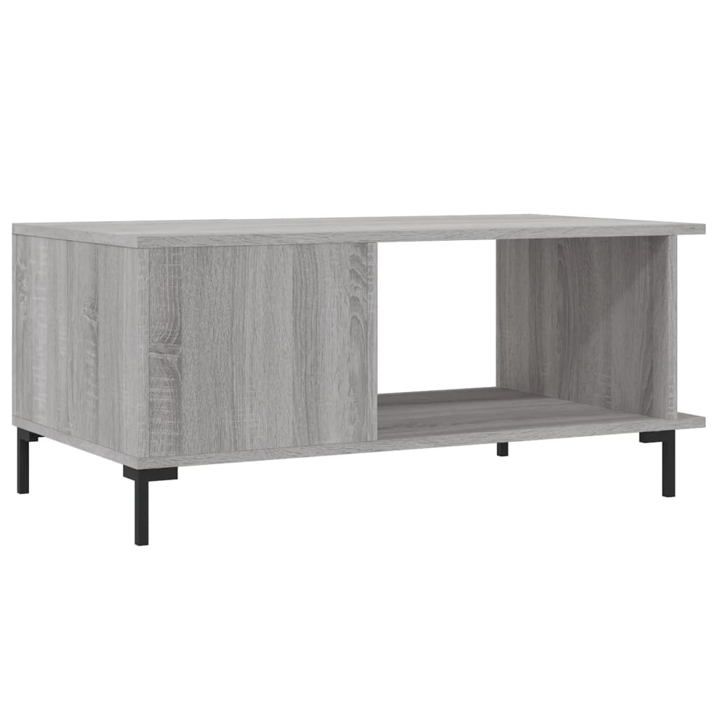 Tavolino da Salotto Grigio Sonoma 90x50x40 cm Legno Multistrato - homemem39